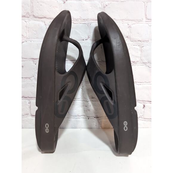 OOFOS Ooriginal Recovery Adult Flip Flop Sandals Mens 11 Womens 13 Brown - Picture 4 of 10